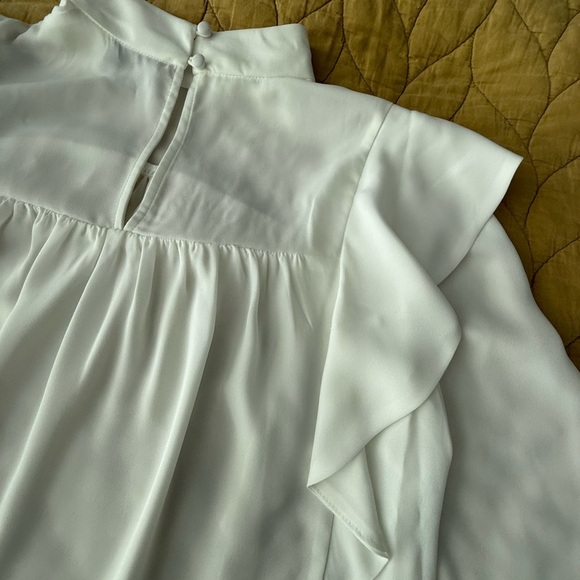 Wayf White Blouse - Picture 9 of 11